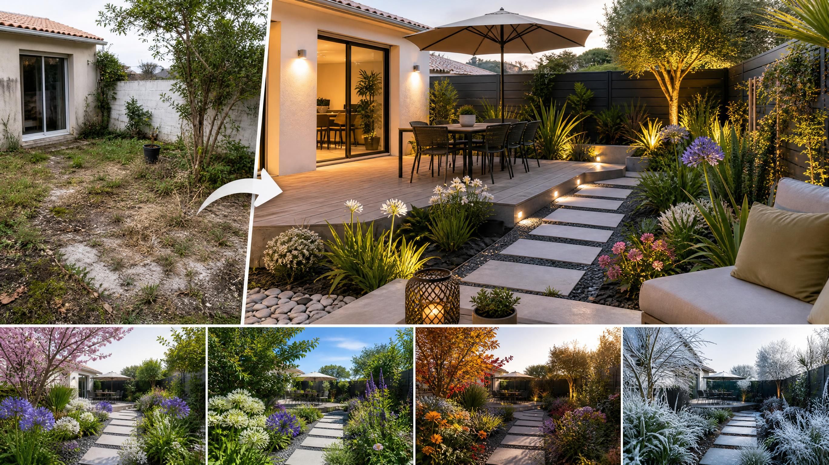 Entretien jardin en Charente-Maritime : conseils et services professionnels 1 propriezen Services jardins créations - jardins espaces verts
